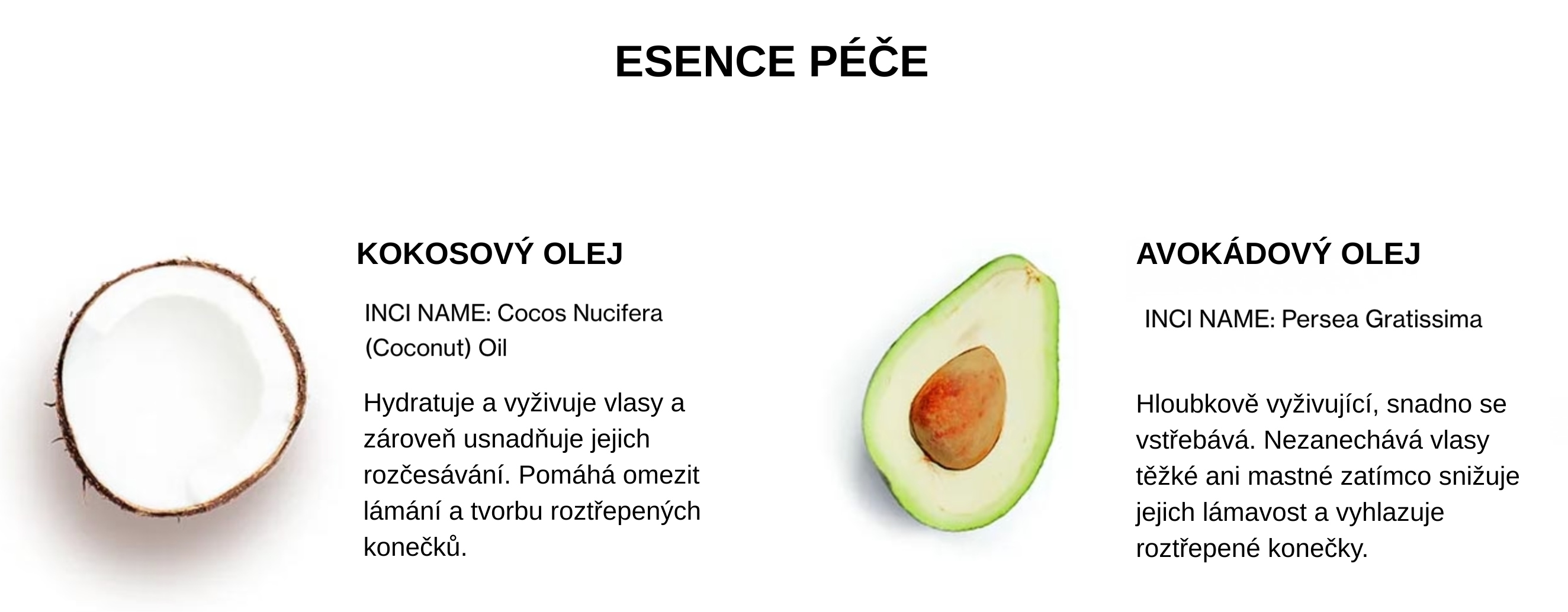 kokosovy a avokadovy olej